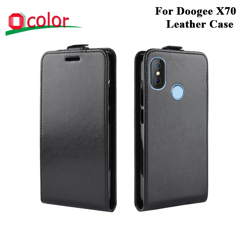Ocolor Для Doogee X70 кожаный чехол-кошелек с отделением для карт и Kickstand из