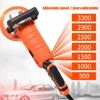 Mini máquina pulidora de 1580W y 220V, máquina pulidora de coche, máquina de lijado de pulido orbital, velocidad ajustable, lijado y encerado ► Foto 3/6