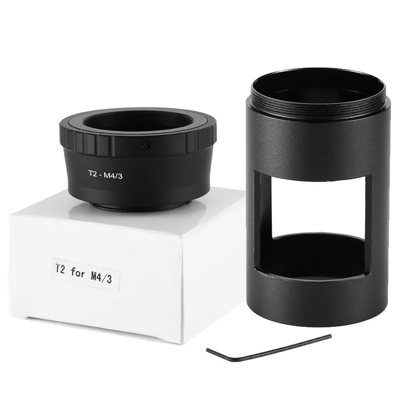 NEW Spotting Scope Monocualr T2 For M4/3 T Lens Micro 4/3 Camera Mount Adapter For Micro 4/3 G1 Gf1 Ep1 Seires+42mm Mount Tube