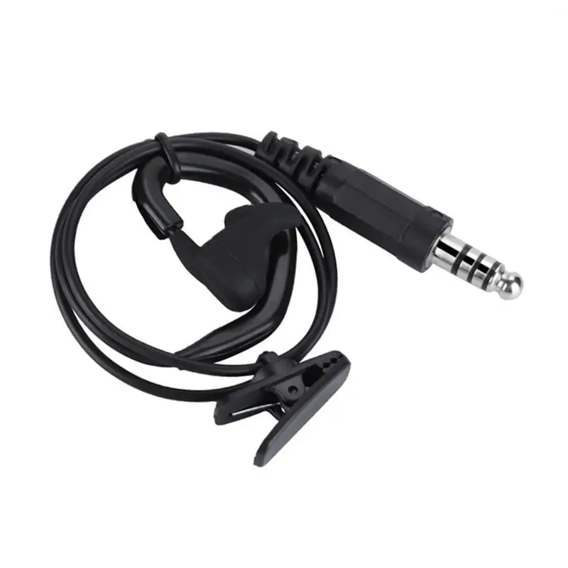 Тактика уха костный вибратор снижение шума наушник с U94 Ptt для Baofeng Uv5r 6r Kenwood Tk3107 Tyt