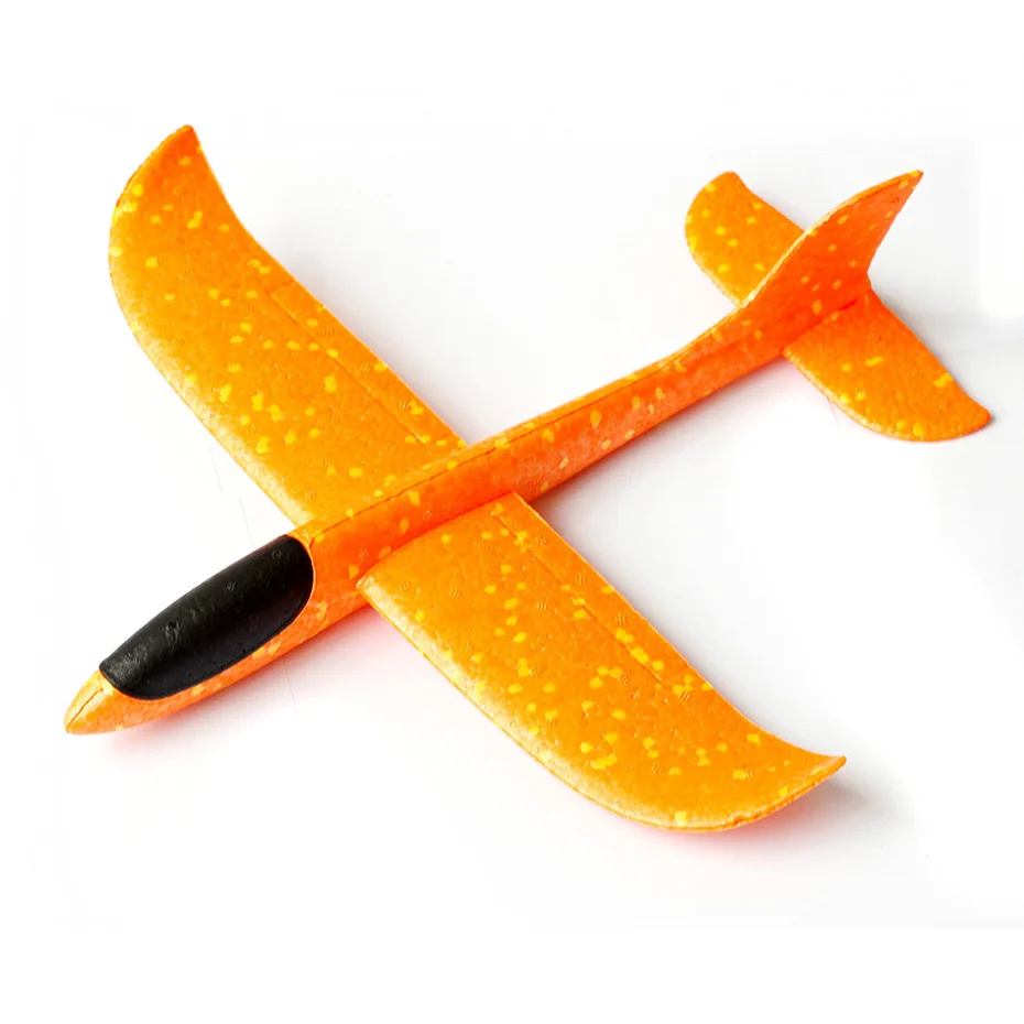

2018 DIY Kids Toys EPP Foam Hand Throw Airplane Outdoor Launch Glider Plane Kids Gift Toy 36CM 48CM Interesting Toys Gift