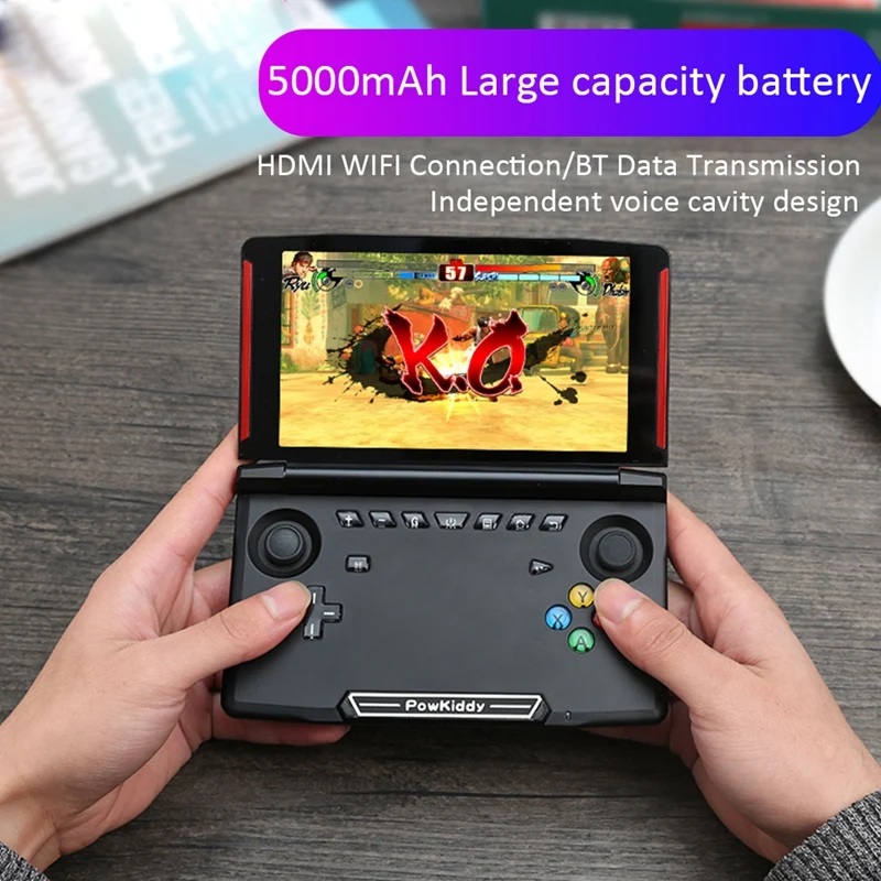 Powkiddy X18 Android 7 0 5 дюймов ЖК экран игровая консоль 2 Гб ОЗУ 16 ПЗУ Классический Видео