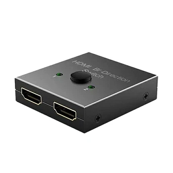 

2-In-1 Hdmi Ab Switch Bidirectional Switcher,Hdmi 2.0,10.2Gbps Transmission,Supports 4K/3D/1080/Hdcp Passthrough,Maximum Devic