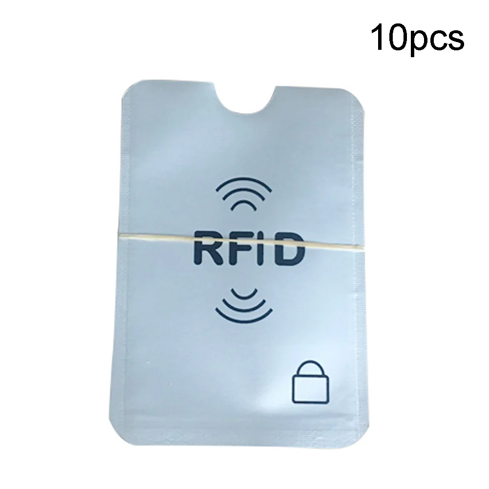 10 шт. удобный чехол для карт ультратонкий RFID Pro протектор держатель для карт прочный паспорт алюминий