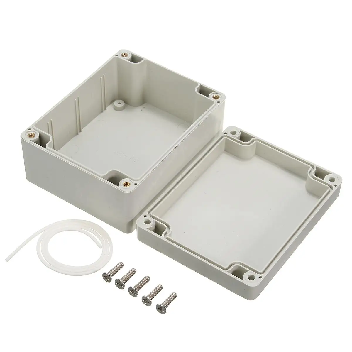 

115*90*55mm Waterproof Plastic Electronic Enclosure Project Instrument Box Case Grey