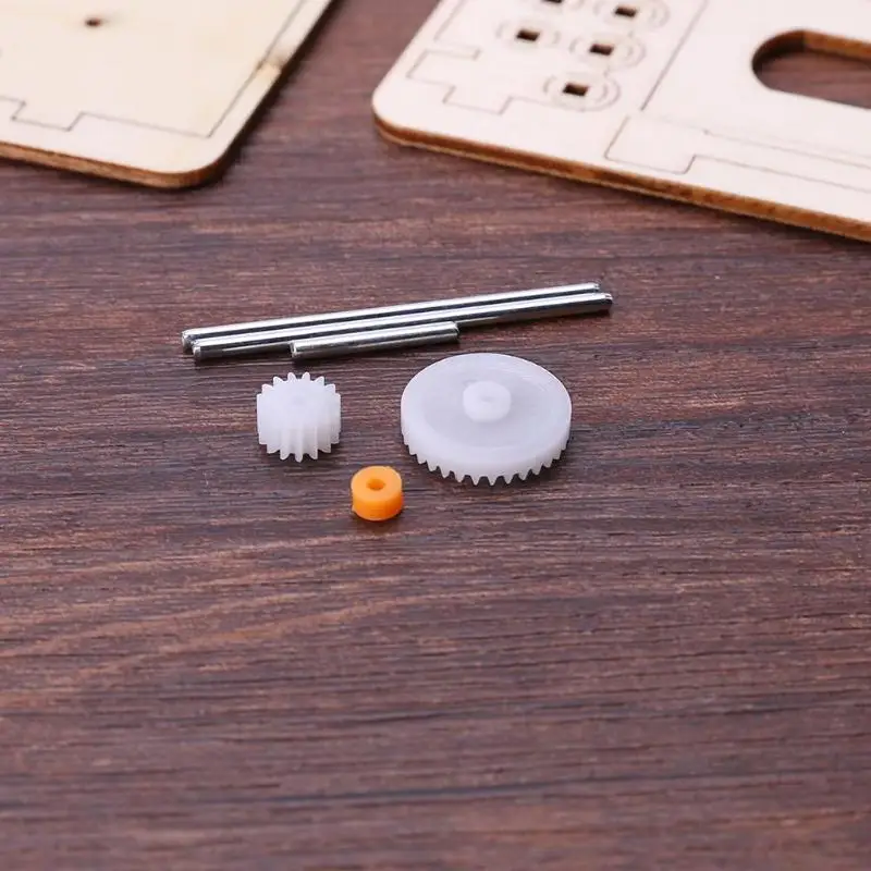 DIY Электрический джип модели наборы дети учат студентов детей научный