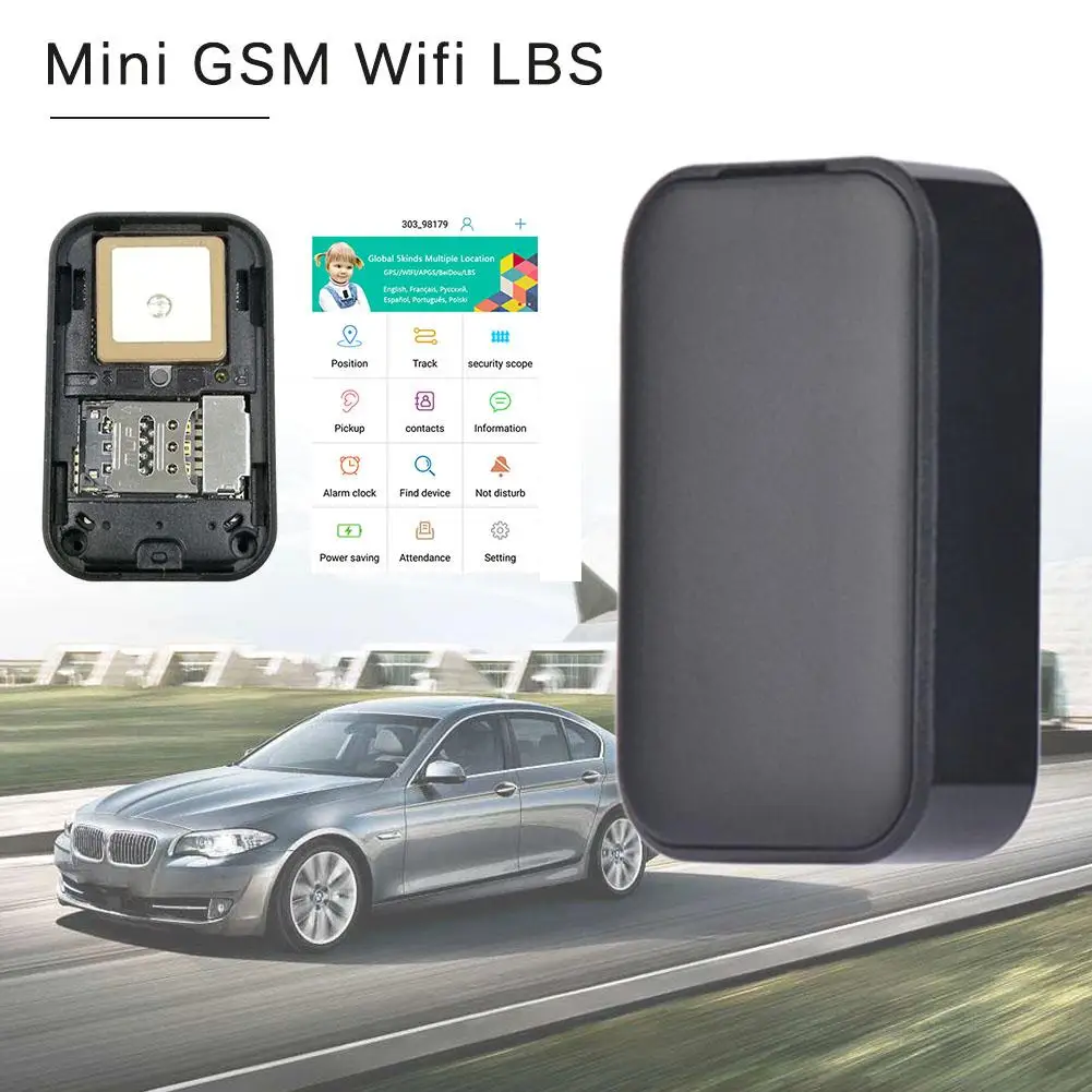 

Mini GSM Wifi LBS G03s GPS Tracker Voice Recorder Locator Tracking For Kids Child Old Man Vehicle Luggage Wallet