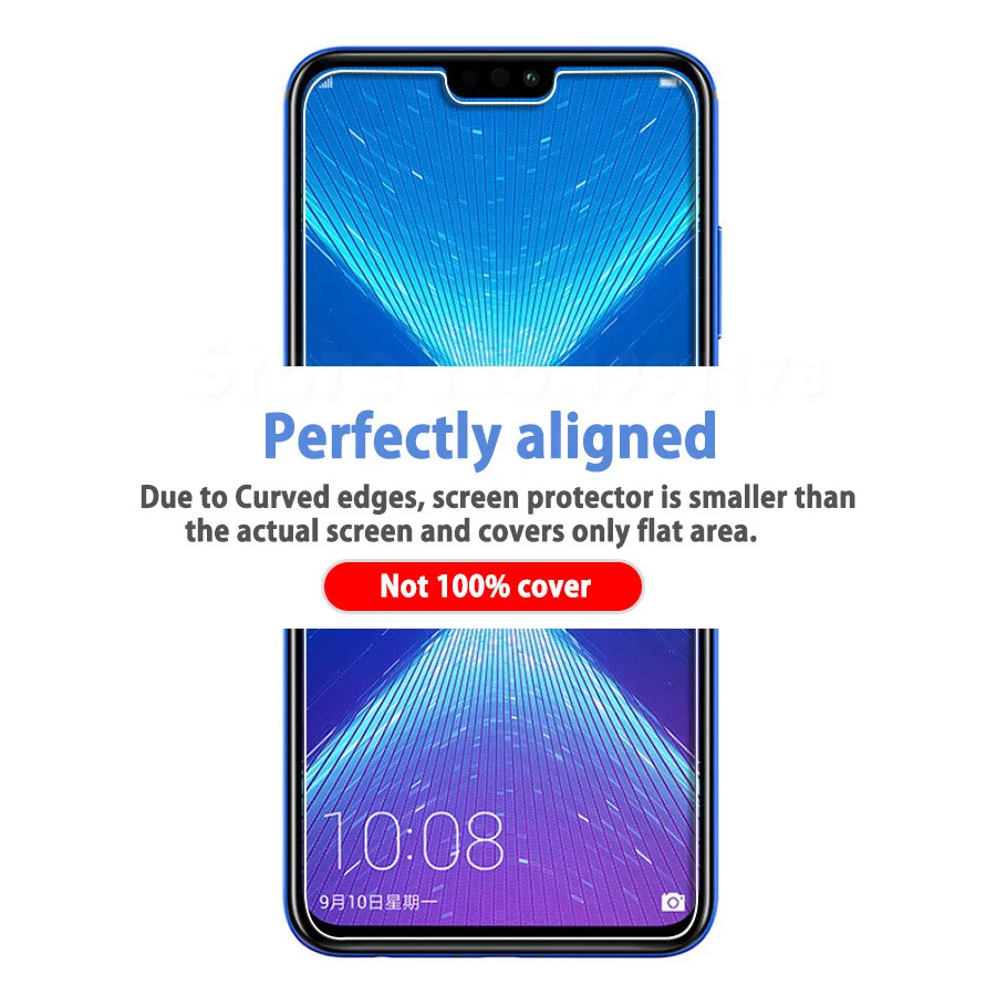 Закаленное стекло для huawei honor 8x 8c 8 lite pro 8pro x c защита экрана Защита 9h 2.5D|Защитные