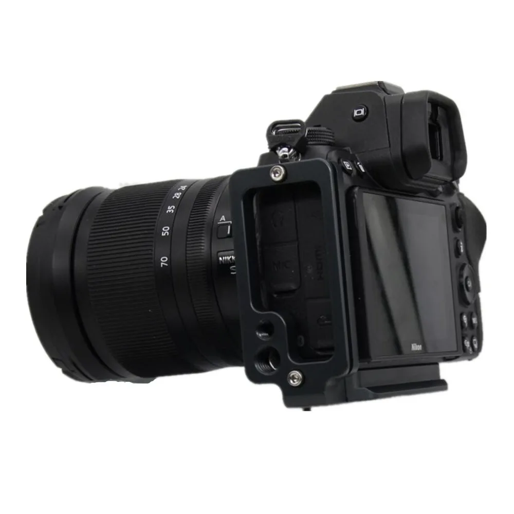 Горячие предложения Quick Release Plate xtendable L Форма вертикальной съемки рукоятка Qr Камера Кронштейн Держатель для Nikon Z7 Z6 Arca-Swiss подходящий для Fujifilm R