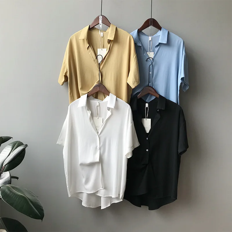 

Flax Casual White Blouse Women Summer Women Short Sleeve Green Shirts Blouse High Quality Loose Blouse Tops