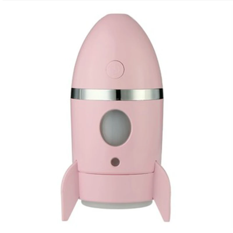 

135ml Rocket Air Humidifier Ultrasonic Essential Oils for Aromatherapy Diffusers Timer Water Fogger Mist Maker with Aroma Lamp