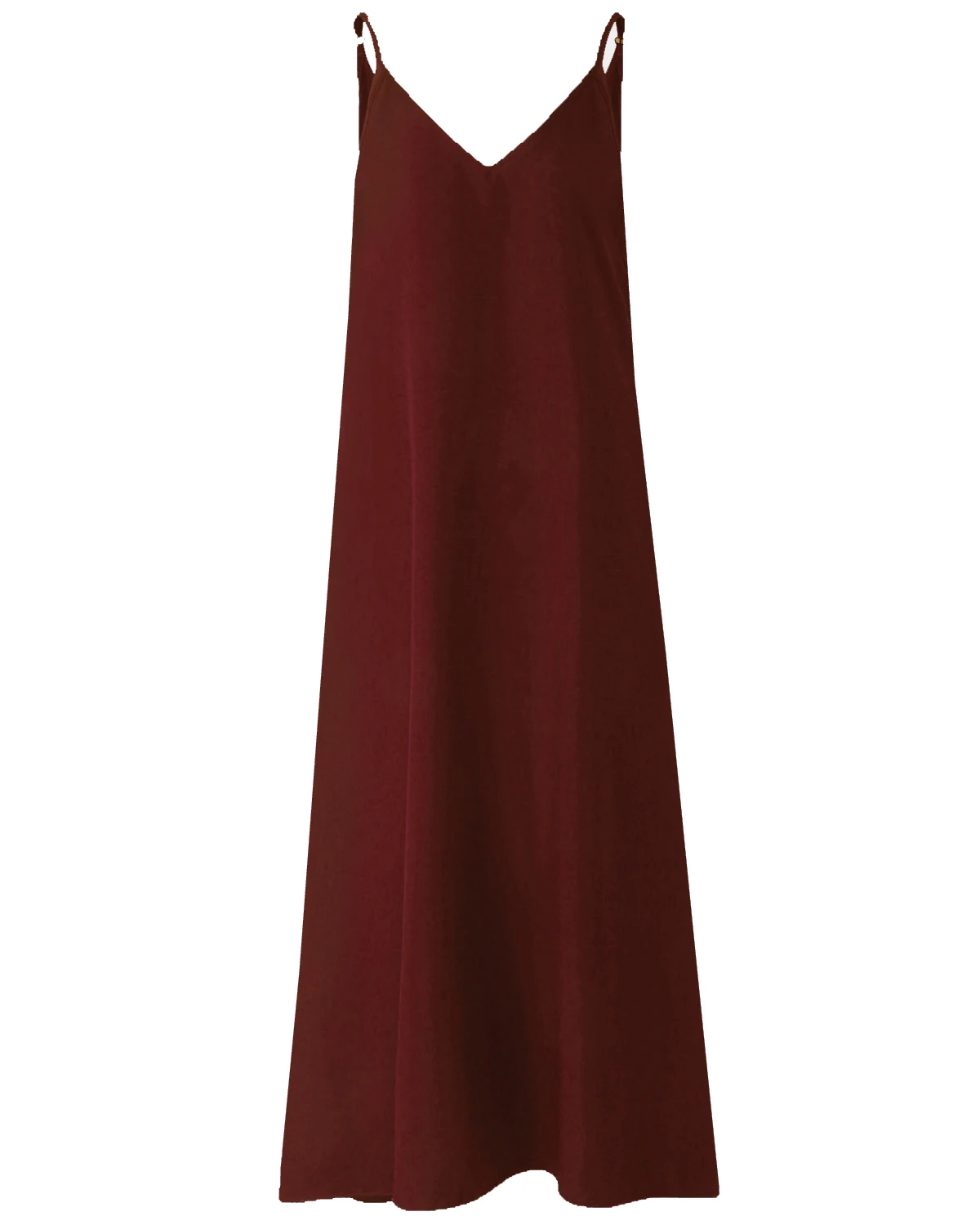 Летнее платье на бретельках женское повседневное свободное сексуальное платье с v-образным вырезом без рукавов с карманами женское однотонное длинное пляжное платье Vestidos