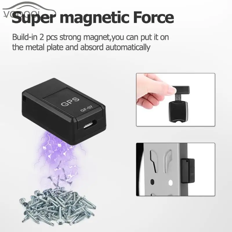  GF07 Magnetische Mini GPS Echtzeit-Tracking-Locator Fahrzeug Auto Aufnahme GPS Tracker GSM GPRS Tra