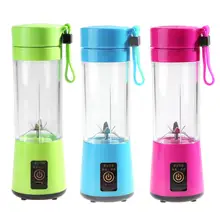 350-400 мл перезаряжаемый блендер миксер Портативный Мини соковыжималка смузи чайник бытовой небольшой соковыжималка