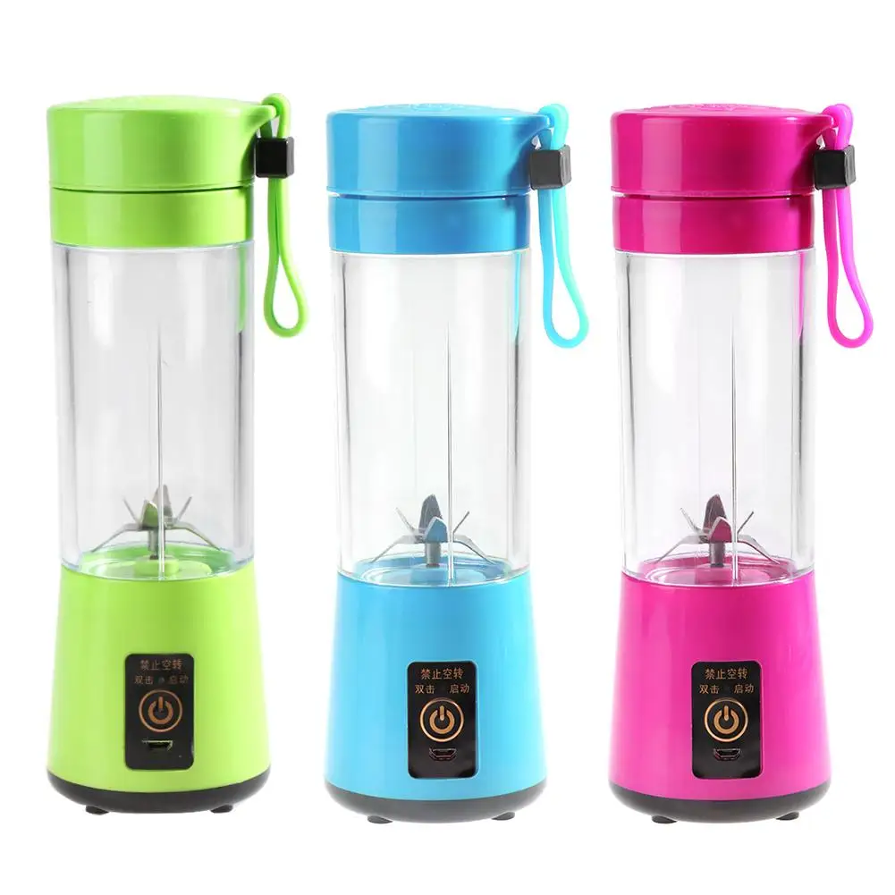 350 400ML Rechargeable Blender Mixer Portable Mini Juicer Juice Machine