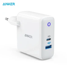 Сетевое зарядное устройство Anker PowerPort 2, USB-C Power Delivery, официальная гарантия, быстрая