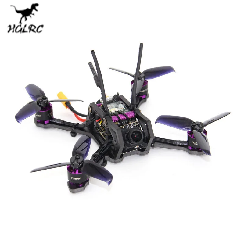 New Arrivals HGLRC HORNET 120mm FPV Racing Drone Compatible FrSky XM Omnibus F4 OSD 13A Blheli_S ESC BNF/PNP | Игрушки и хобби