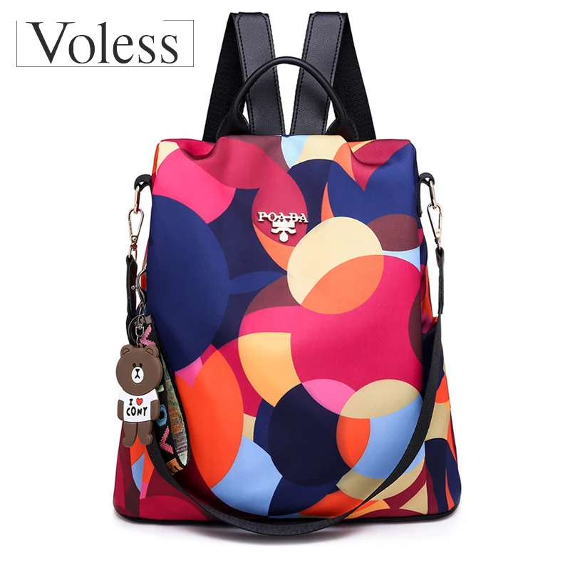 

Trend Women Backpack Luxury Backpacks Women Designer School Bag for Student Multi-function Anti-theft Backpacks Bolsa Feminina