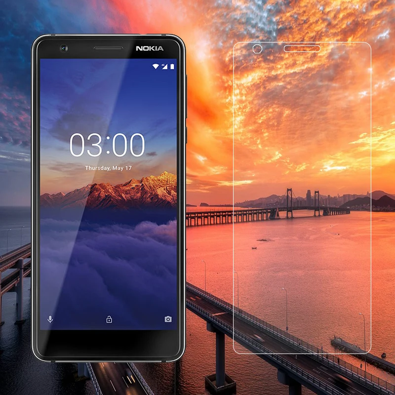 2 шт. 5 D для Nokia 3 1 закаленное стекло против отпечатков пальцев защитная пленка