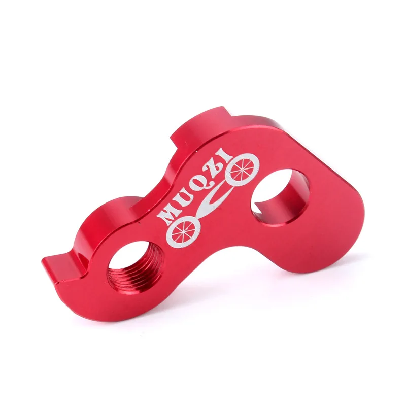 

Muqzi Folding Bicycle Rear Derailleur Modified Tail Hook Hanger Cycling Aluminum Alloy Outside 3 Speed Tail Hook Tough Hanger