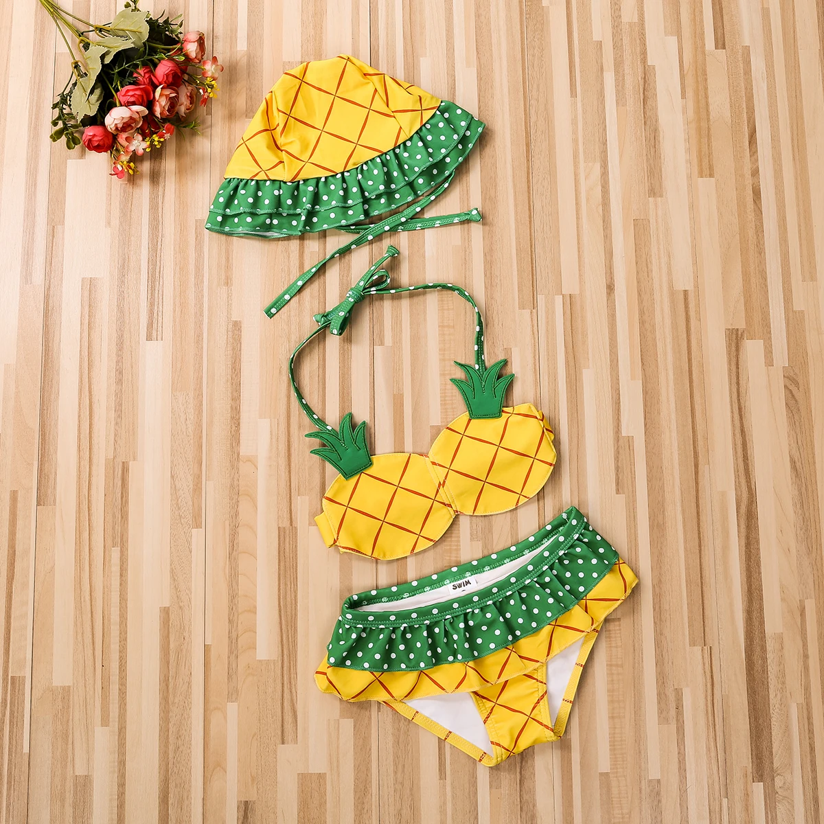 Emmababy 2019 новый бренд Одежда для детей малышей девочек купальные костюмы ананас
