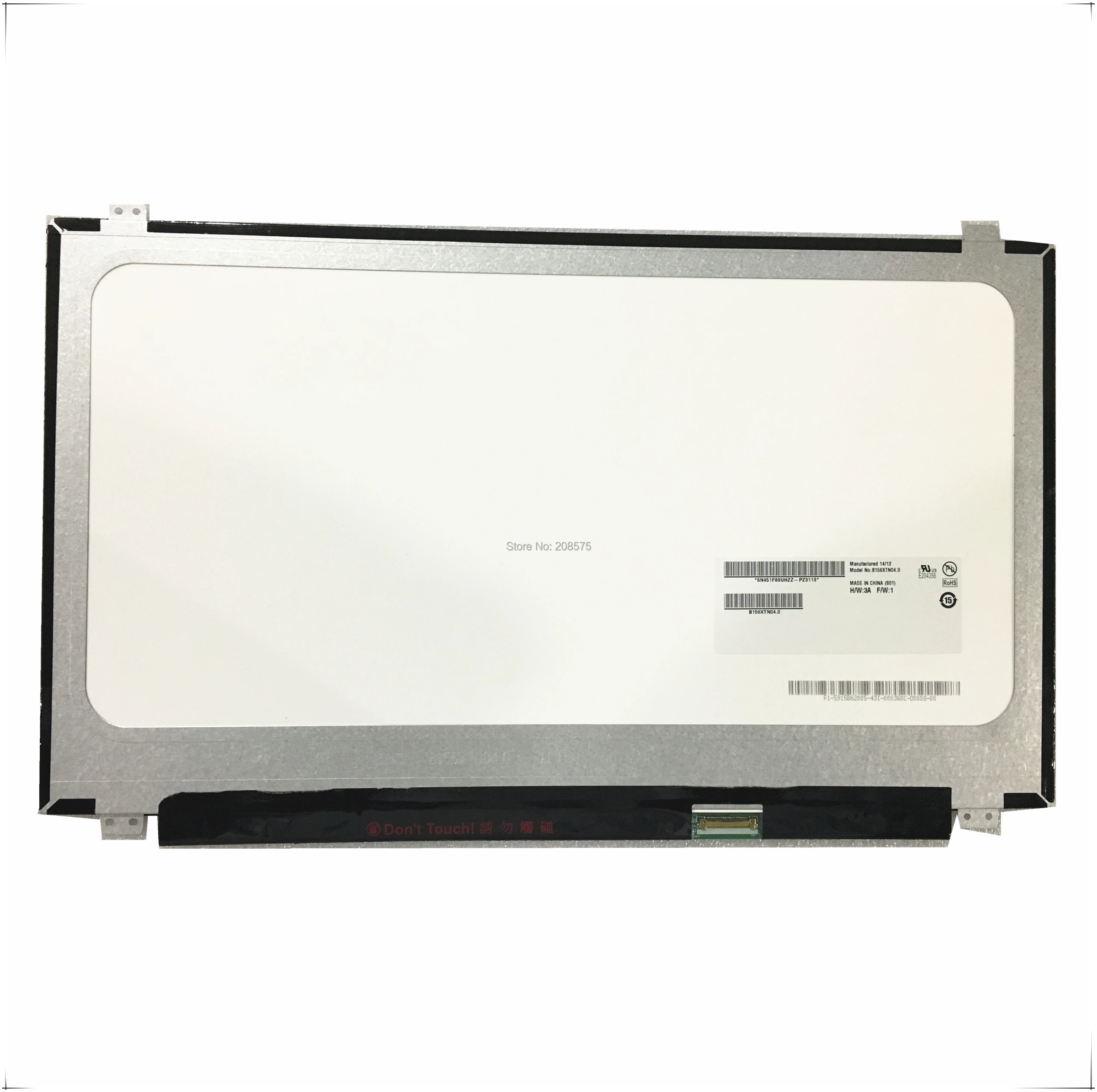Beste Gratis Verzending Een + B156XTN04.0 LTN156AT37 NT156WHM N12 LP156WHB TPA1 B156XW04 V.7 V.8 B156XTN03.1 N156BGE EA1 EB1 30 Pin