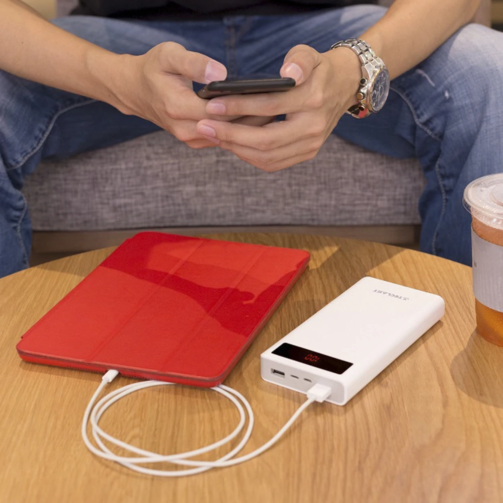 Teclast T200E 20000mAh Power Bank 2.1A szybkie ładowanie ulepszone Veresion podwójne wejście wyjściowe USB do laptopa Smartphone Teclast T200E 20000mAh Power Bank 2.1A szybkie ładowanie ulepszone Veresion podwójne wejście wyjściowe USB do laptopa Smartphone