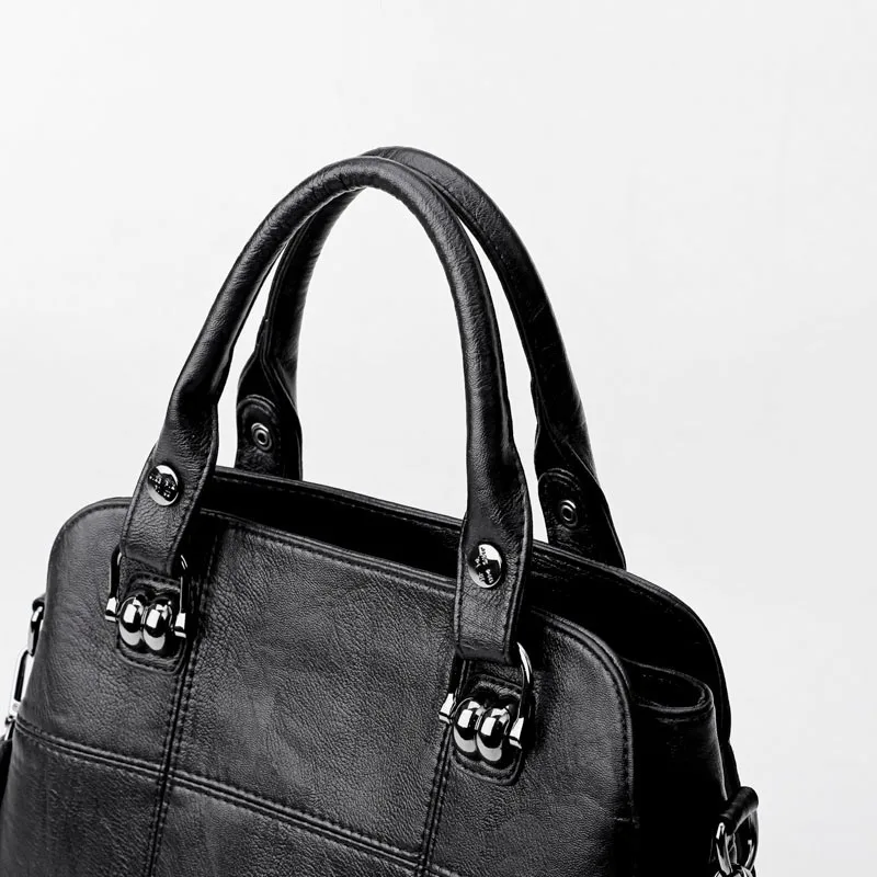  2019 Luxury Handbags Women Bags Designer Female Soft Leather Shoulder Bag Vintage Ladies Hand Bags  - 32949990481