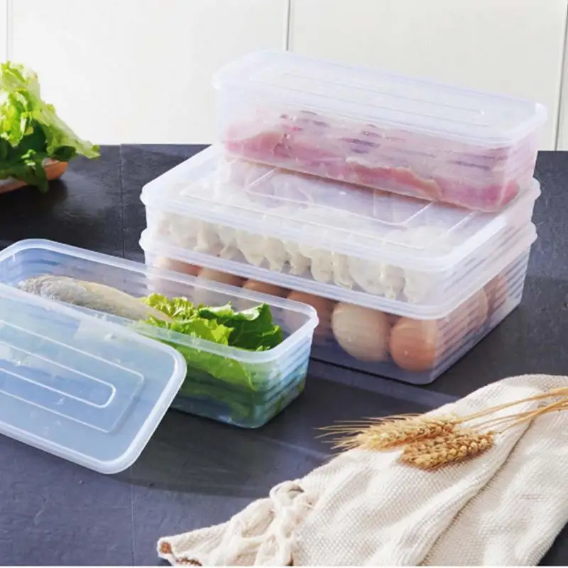 

Microwave Oven Use Refrigerator With Lid Storage Box Kitchen Food Storage Box Dumpling Egg Box Quick-frozen Fresh