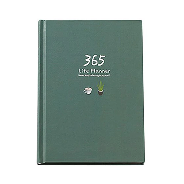 creative year plan notebook