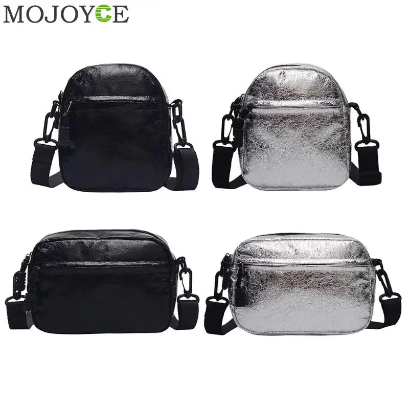 

Girls Casual Solid Color Fashion Small Shoulder Crossbody Bags for Women Burst Crack Messenger Purse Ladies PU Leather Handbag