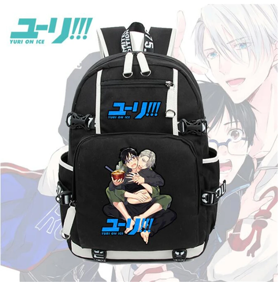 Рюкзак YURI on ICE Dan Fancy Skating You только один раз косплей холщовая Мужская и женская