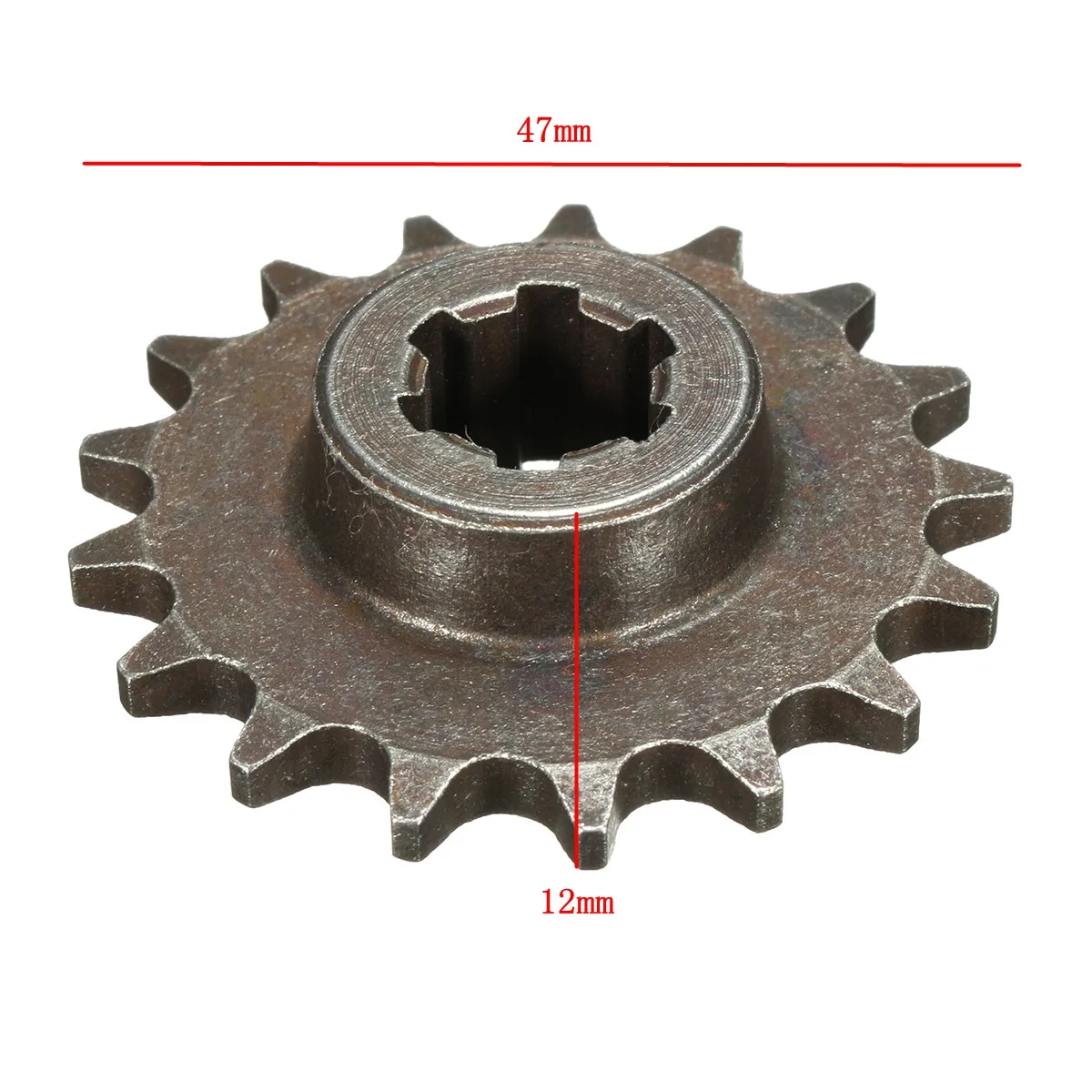 T8F 8 мм 11/14/17 зуб передний зубчатый валик звездочки Cog для 47cc 49cc мини-мото-байк