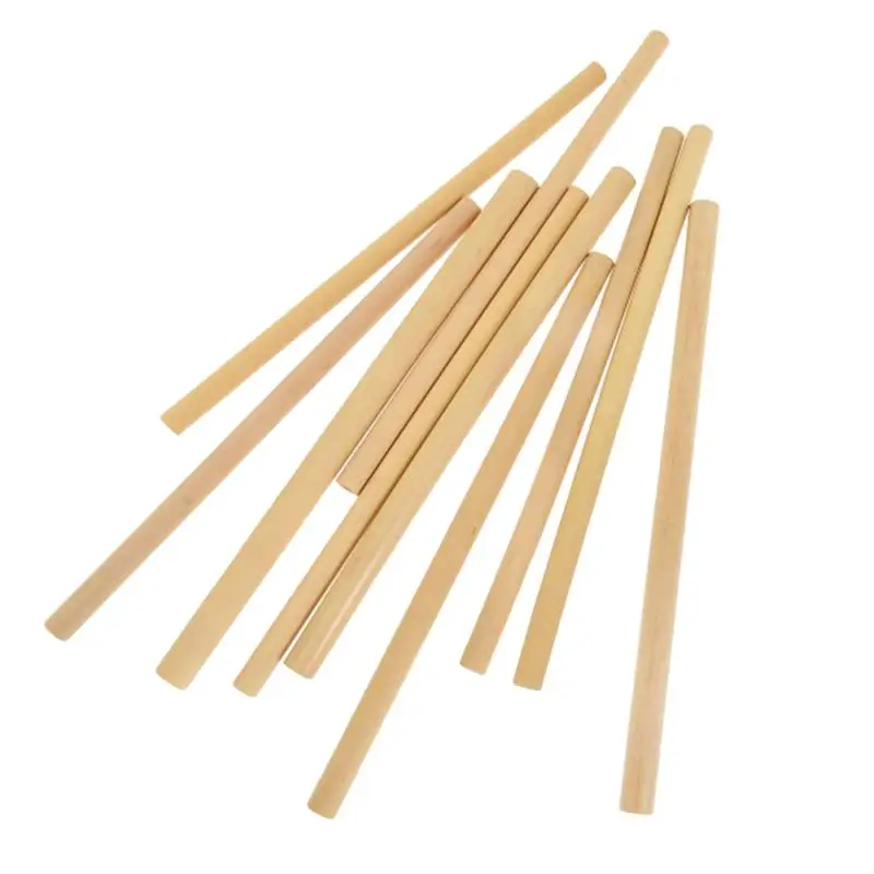 

10pcs Bamboo Drinking Straws Reusable Eco-Friendly Natural Bamboo Straws Drinking Pipettes for Wedding Banquet Birthday Use