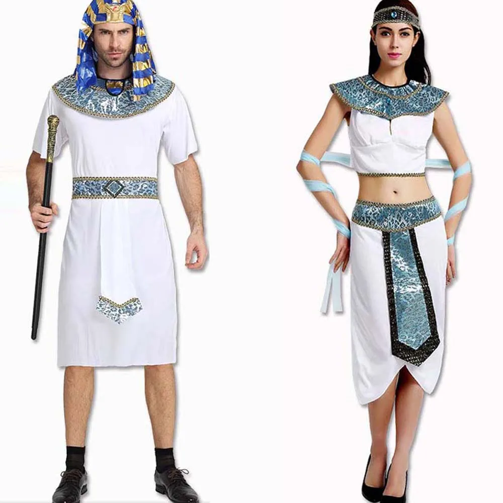 大人古代エジプト白ファラオ男性男性コスプレ衣装ドレスパーティー装飾 Purim ハロウィンクリスマス Pharaohs Costumes Costume For Menancient Egypt Costumes Aliexpress