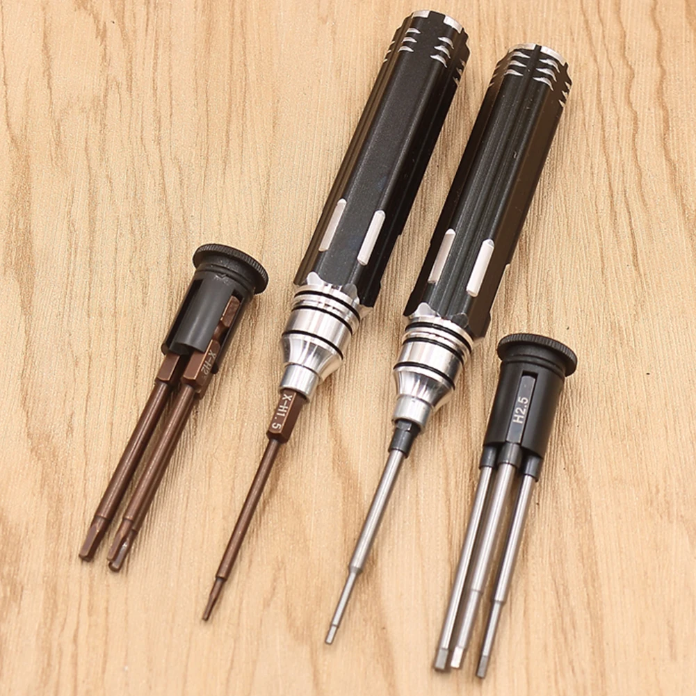 4 In 1 Set Model Kits RC Helicopter Car Screwdriver Hexagon Special