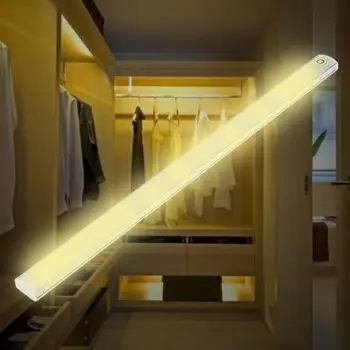

Touch Sensor Under Cabinet Light USB Innovative LED Light Bar Closet Kitchen Reading Night Light Hard Rigid Bar Lights