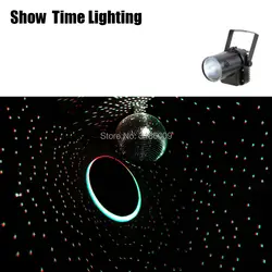 Показывают время Мини светодиодный 5 W PinSpot свет этапа/светодиодный луч сценический эффект цвет DJ КТВ вечерние Disco Свадебные all star в небо