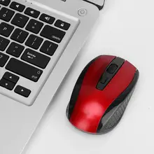 Офис 3 кнопки 1500 dpi ПК Ноутбук Беспроводная игровая мышка+ USB приемник