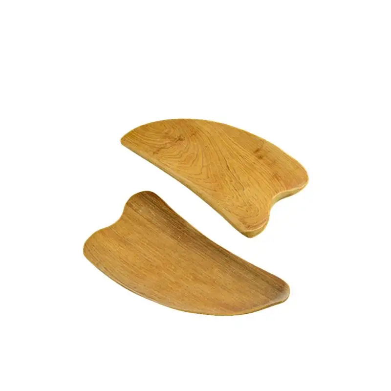1pc Wood Gua Sha Scraping Plate Camphorwood Physical Therapy Massage