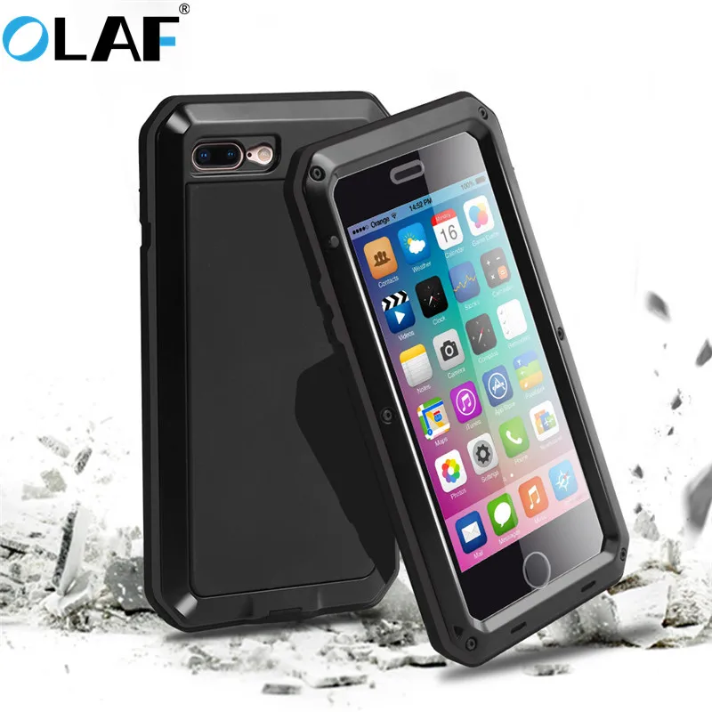 

Doom Armor Life Shock Dropproof Shockproof Case for iPhone X Xs Max Xr 6 6S 7 8 Plus 5 5S SE Metal Aluminum Silicon Cover Coque