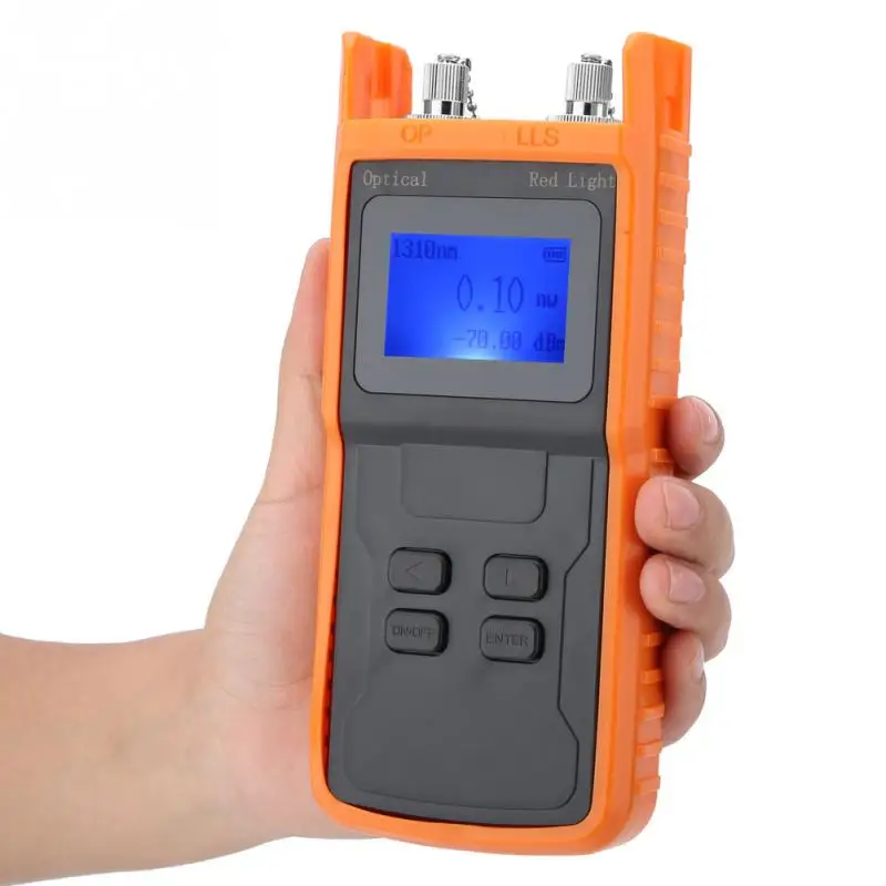 SML OPS6 Digital LCD Optical Fiber Tester Visual Fault Locator Optical