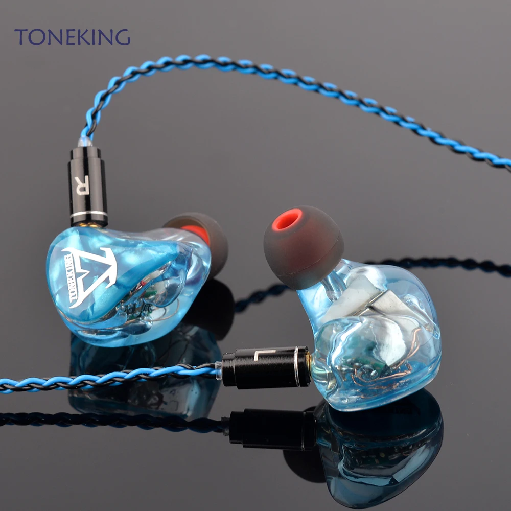 TONEKING T88K Сделанные на заказ 8 сбалансированных якорей 8BA Knowles 16 драйверов Hifi