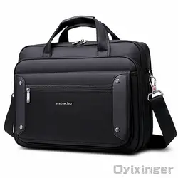 Большой ёмкость бизнес сумки мужской портфель сумка компьютер-лэптоп сумка для мужчин s плечо Офисные Сумки для человека большая дорожная