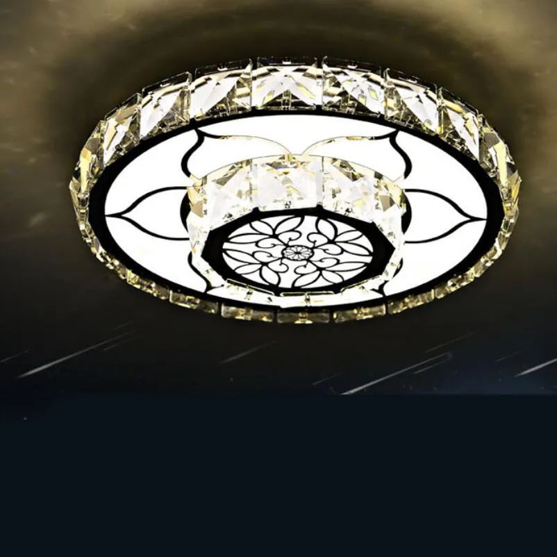 

Modern Crystal Passageway Led Chandeliers Led Lamps Simple High-power Led Chandelier Lighting Led Lustre K9 Crystal Pendant Z40