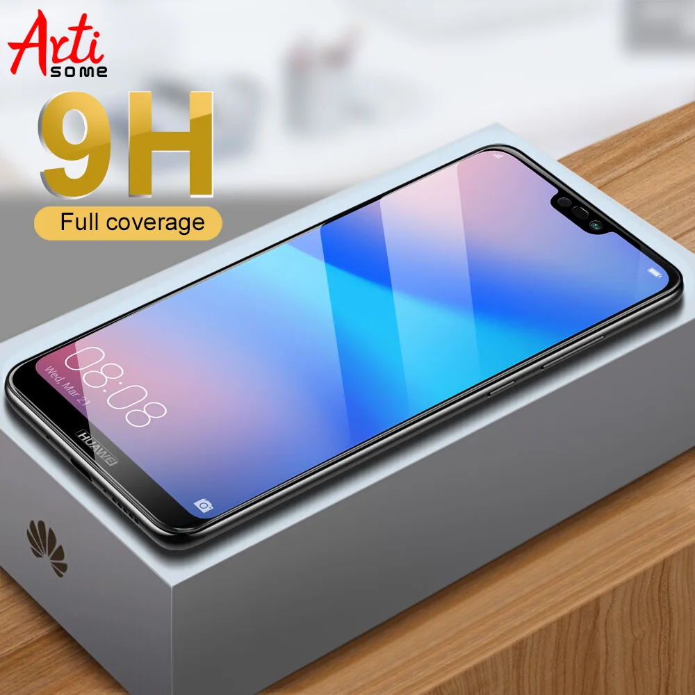 Закаленное стекло для Huawei P20 P10 P8 Lite Pro P Smart полное покрытие Защита экрана Mate 10 Honor