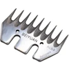 BEIYUAN 9 Tooth Sheep Shearing Clippers Blade Staright and Elbowl Goat Shears Convex Comb Cutter Shearing Clipper Tooth Blade 5
