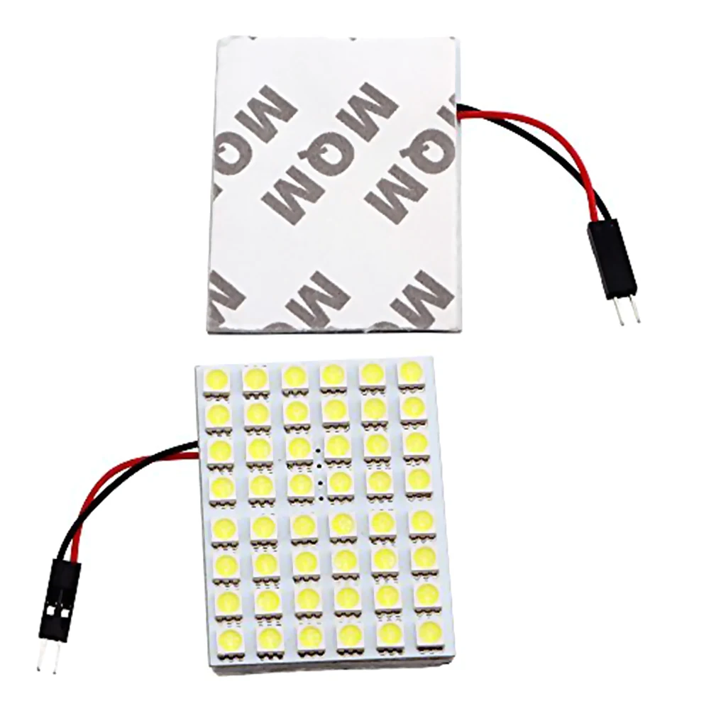 1210 48SMD Автомобильный светодиодный планшет для чтения светильник|Световая