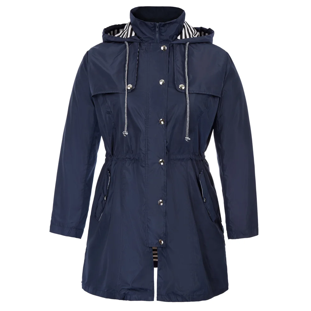 plus size lightweight coat