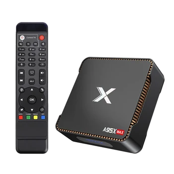 

A95X MAX TV Box Smart Android 8.1 TV Box Amlogic S905X2 4GB/64GB Set Top Box 2.4G / 5G WiFi 1000M LAN BT4.2 HD Media Player